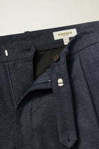 Italian Pleated Wool Trouser