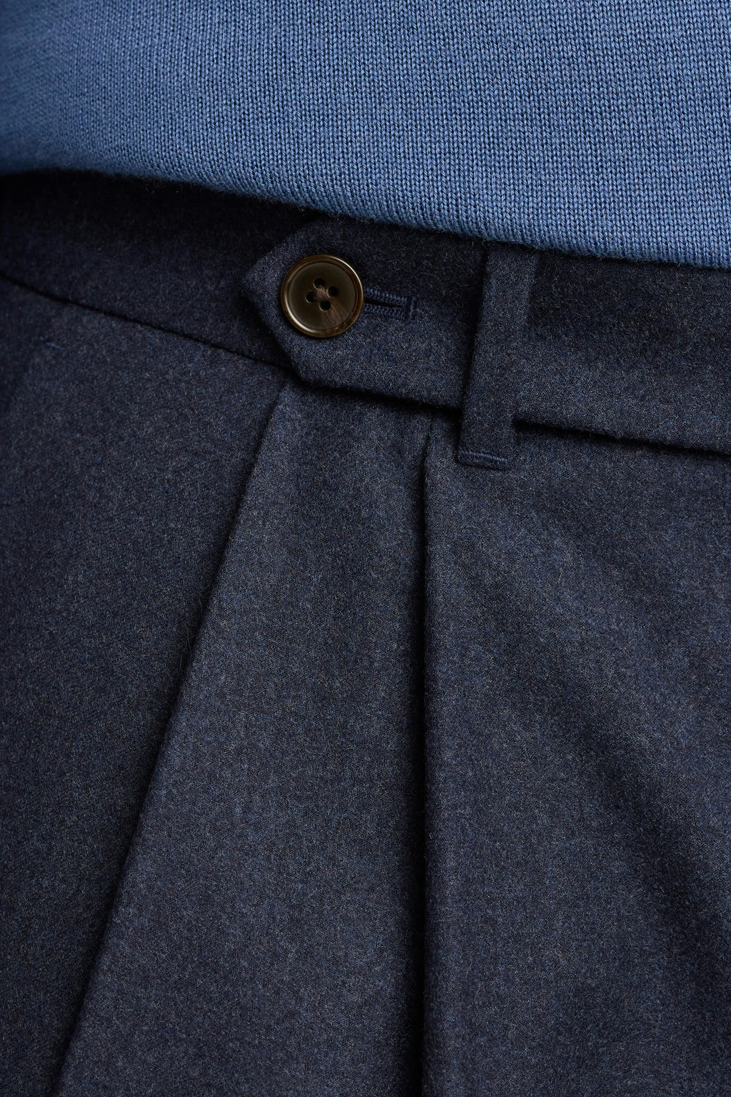 Italian Pleated Wool Trouser