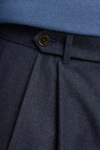 Italian Pleated Wool Trouser