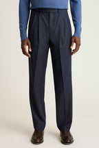 Italian Pleated Wool Trouser