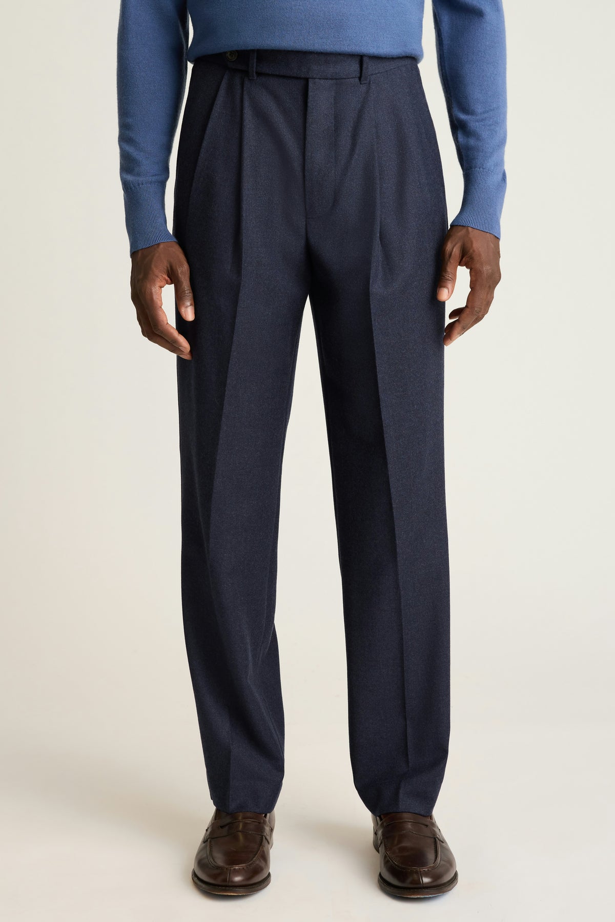 Italian Pleated Wool Trouser