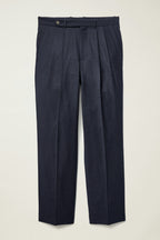 Italian Pleated Wool Trouser