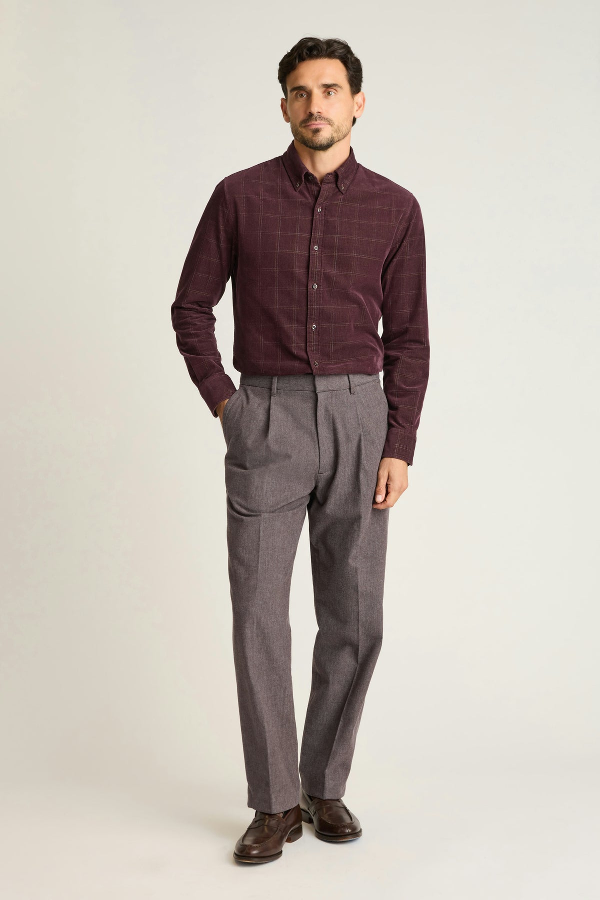 Prince Street Pleated Trouser
