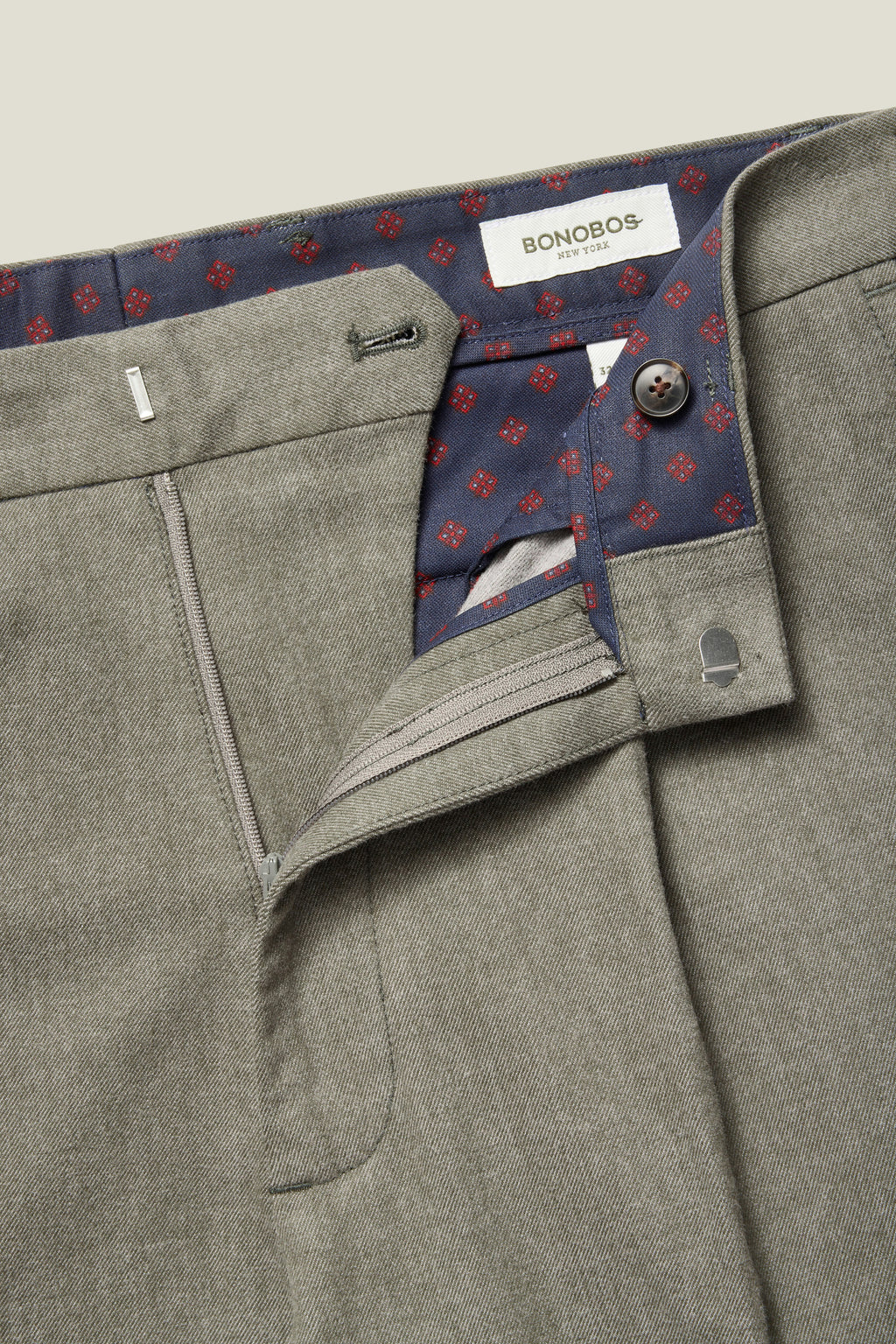 Prince Street Pleated Trouser