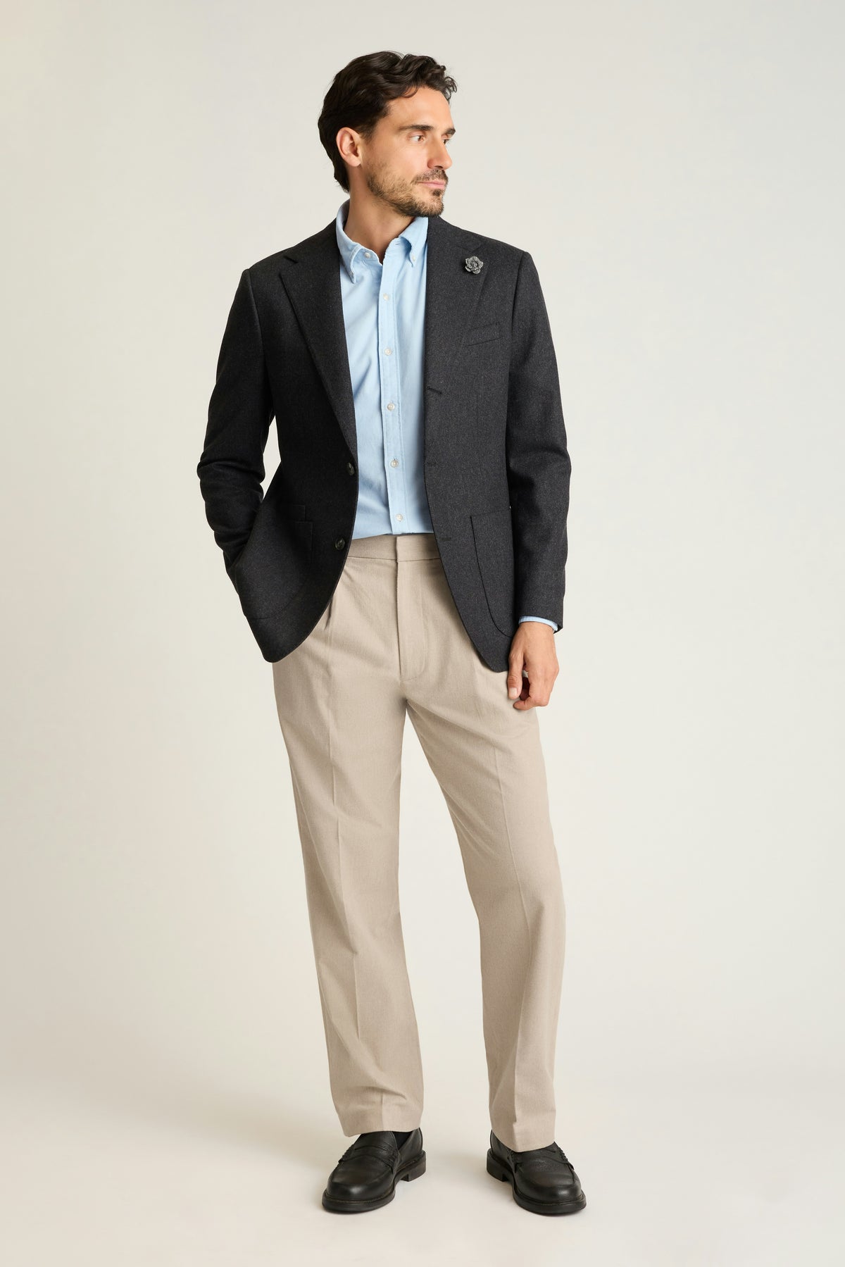 Prince Street Pleated Trouser