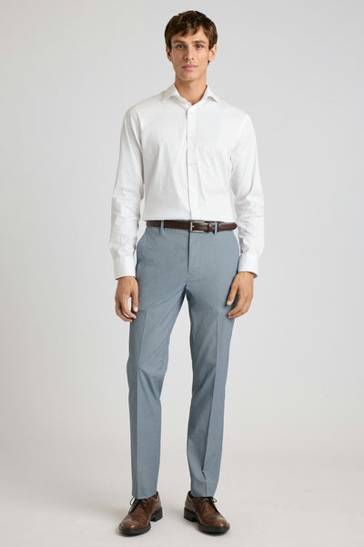 Weekday Warrior Dress Pants - wednesday blue micro houndstooth