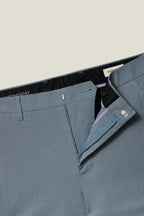 Weekday Warrior Dress Pants - wednesday blue micro houndstooth