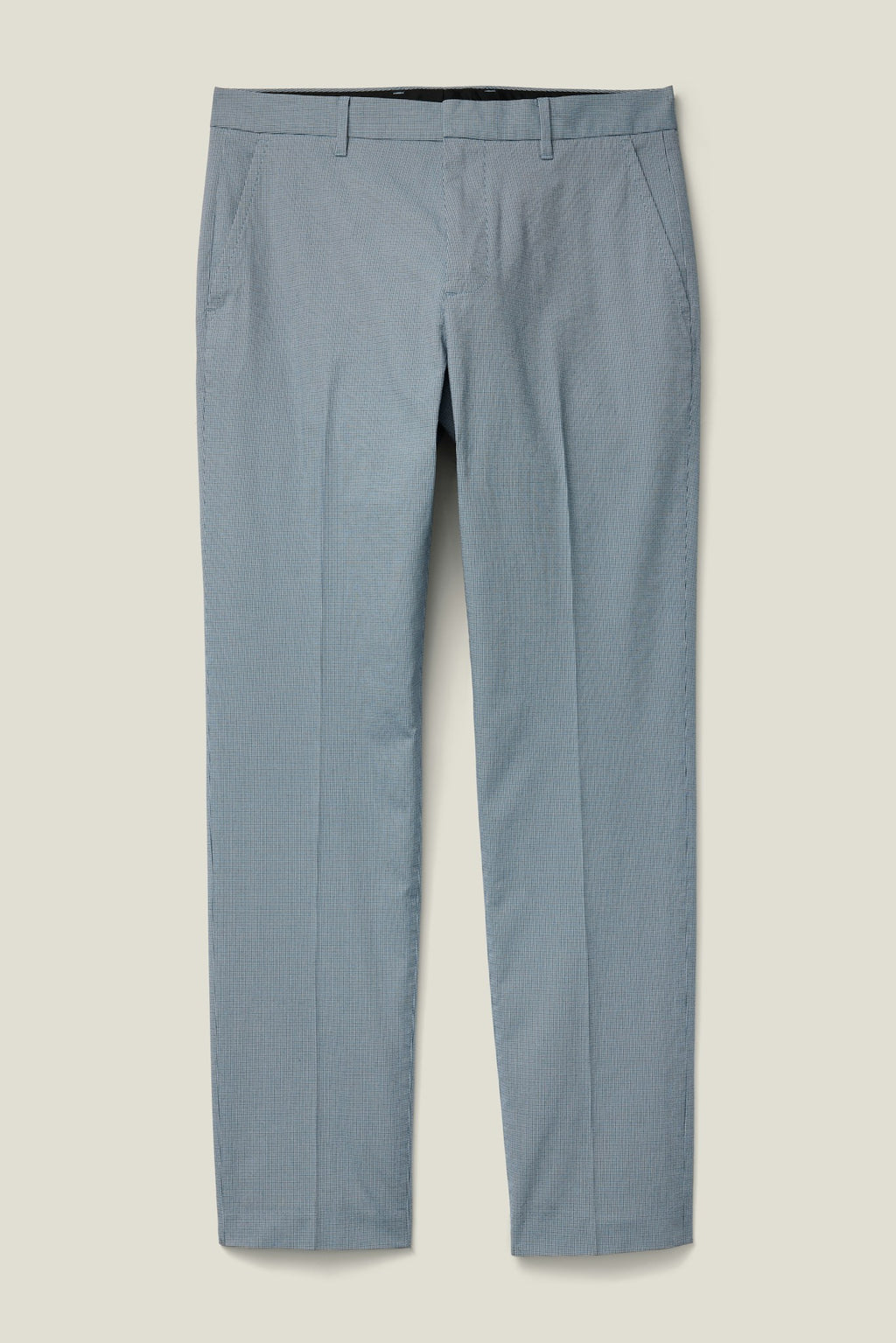 Weekday Warrior Dress Pants - wednesday blue micro houndstooth