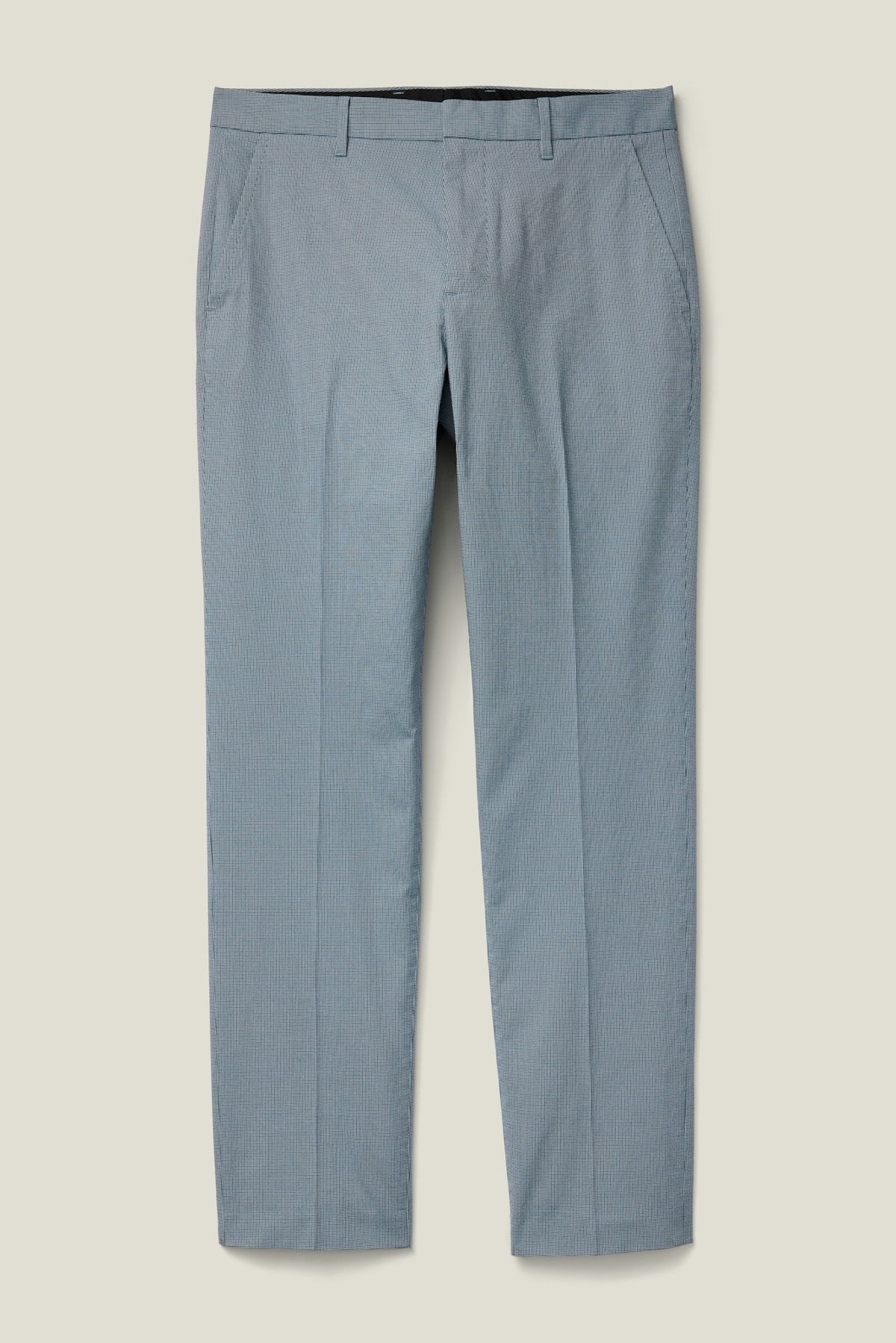 Weekday Warrior Dress Pants - wednesday blue micro houndstooth