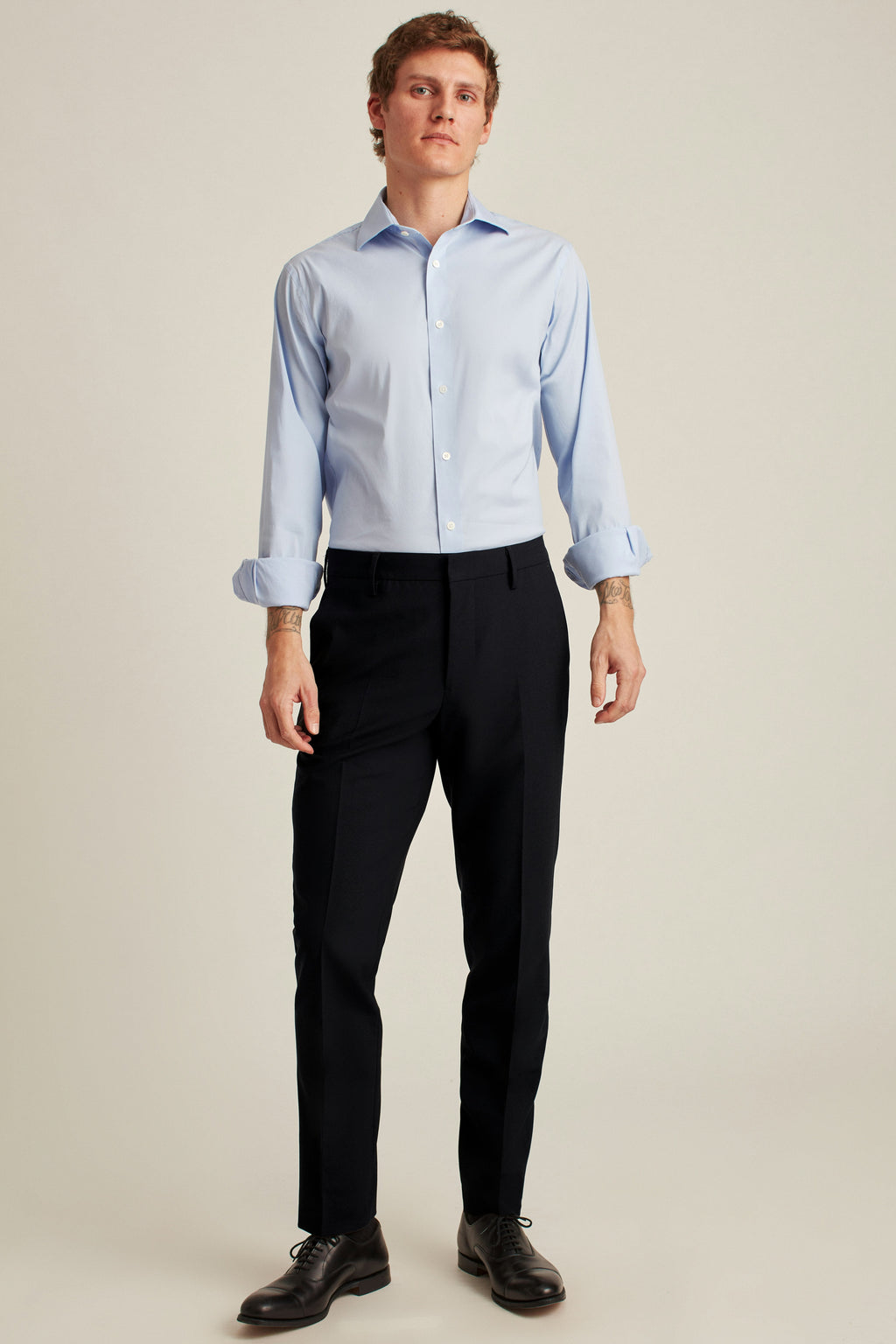 Italian Stretch Wool Dress Pants