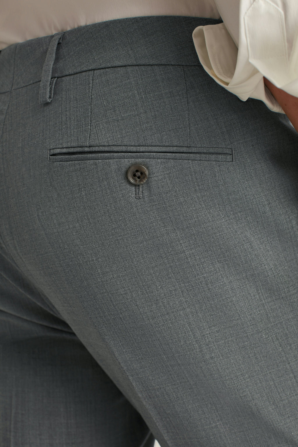 Italian Stretch Wool Dress Pants