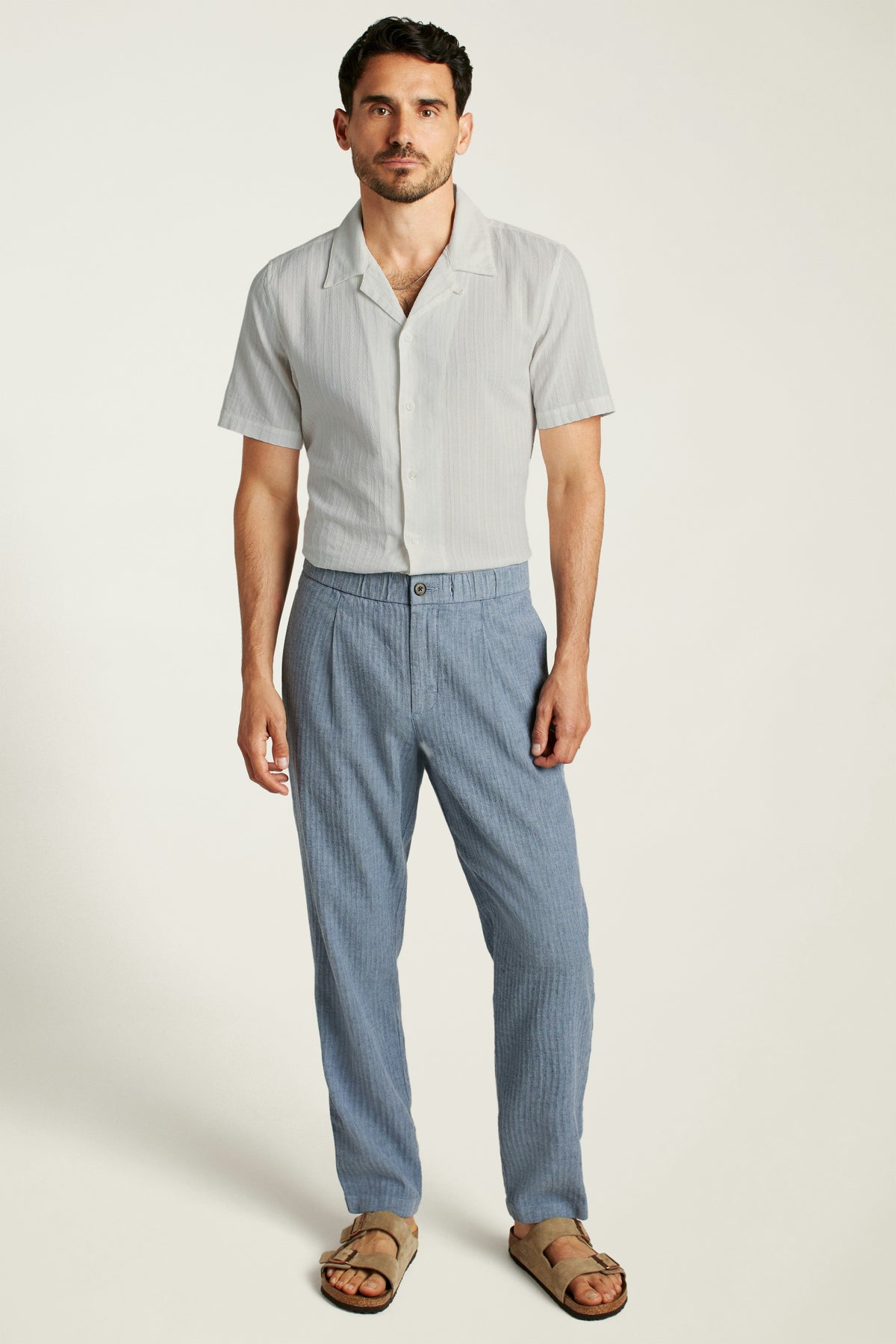 Linen Blend Boardwalk Pant