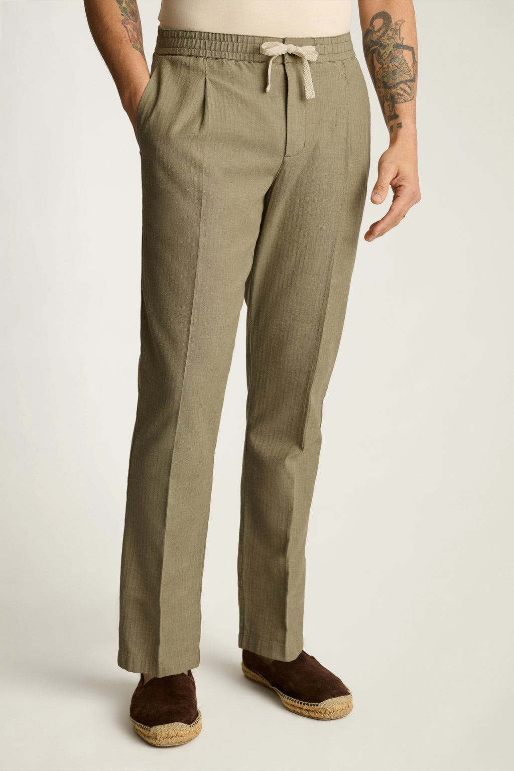 Linen Blend Boardwalk Pant