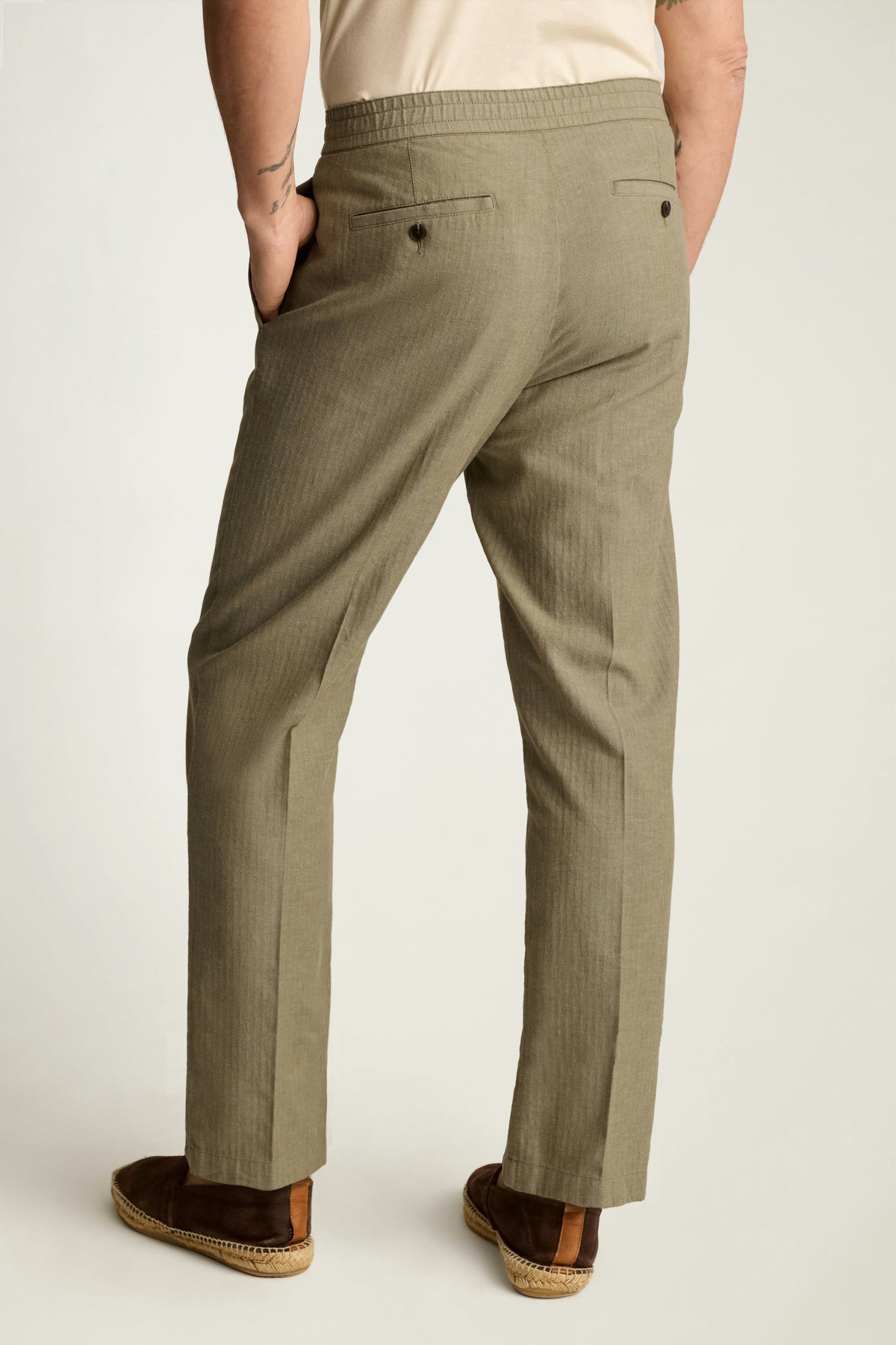 Linen Blend Boardwalk Pant