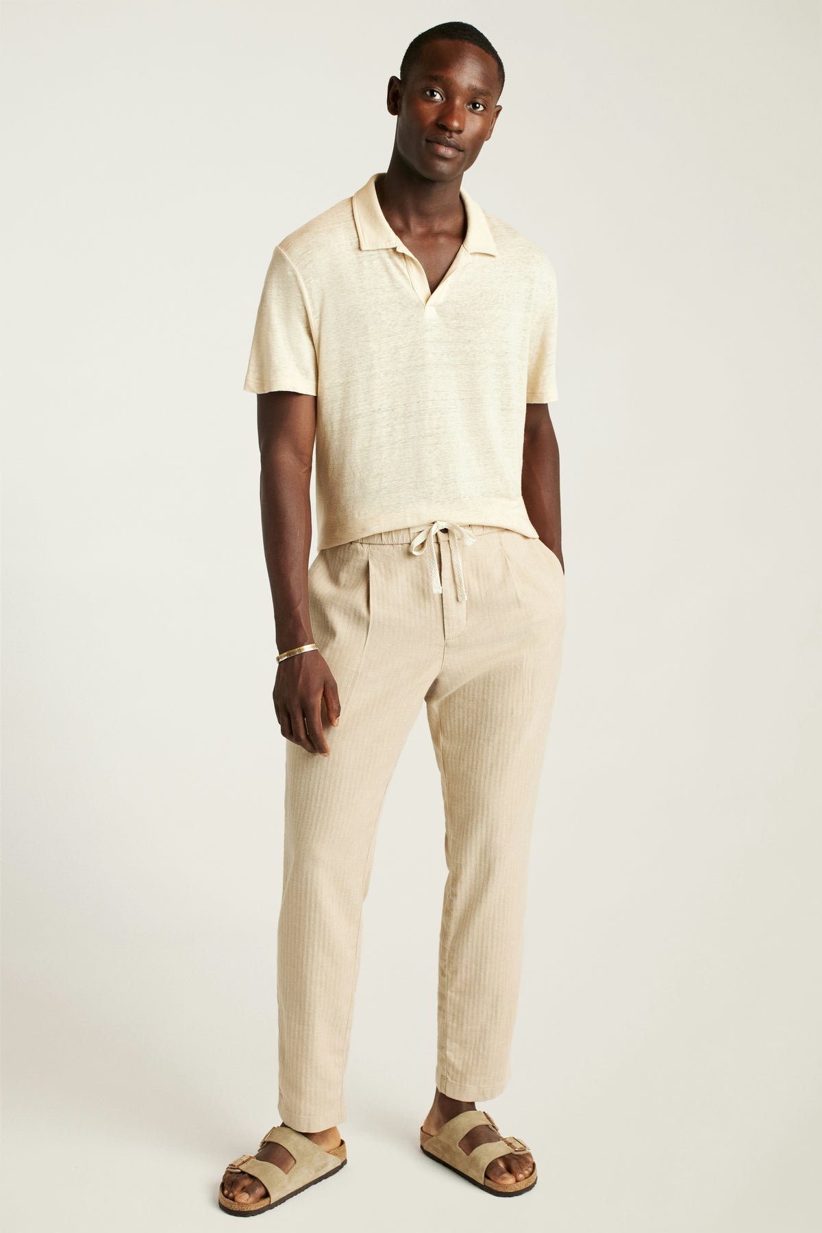 Linen Blend Boardwalk Pant