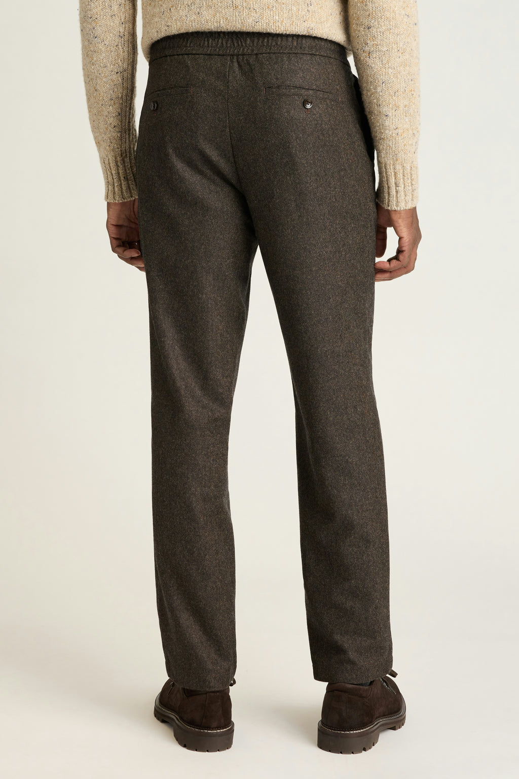 Wool Drawstring Trouser