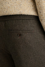 Wool Drawstring Trouser