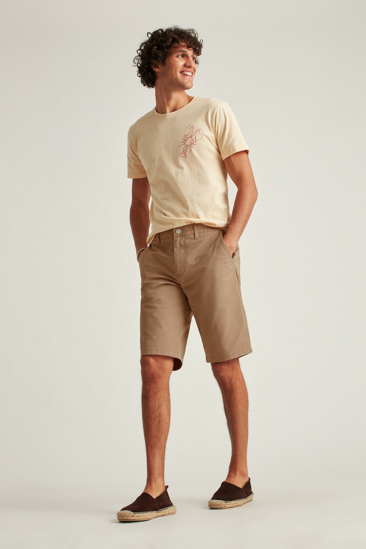 Stretch Washed Chino Shorts