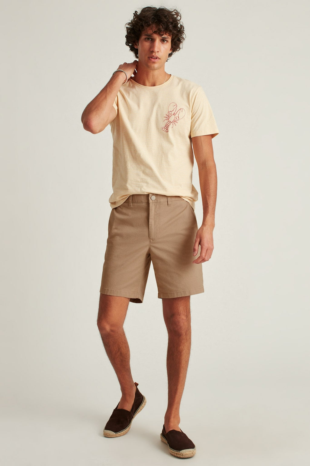 Stretch Washed Chino Shorts