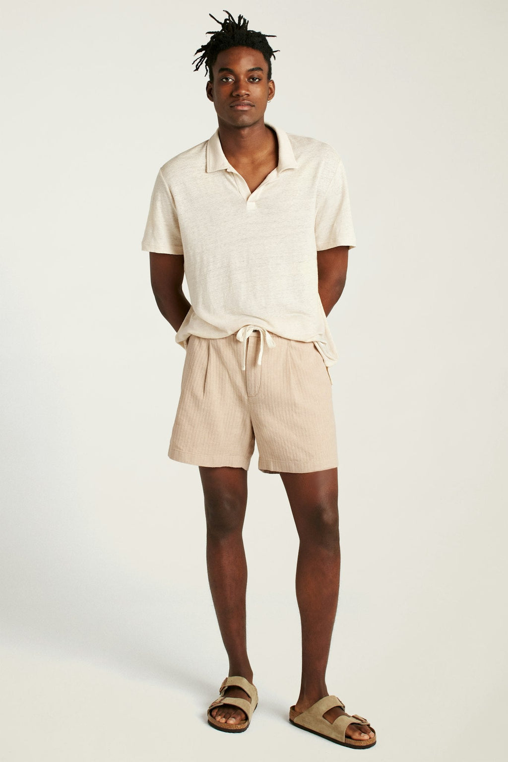 Linen Blend Boardwalk Short