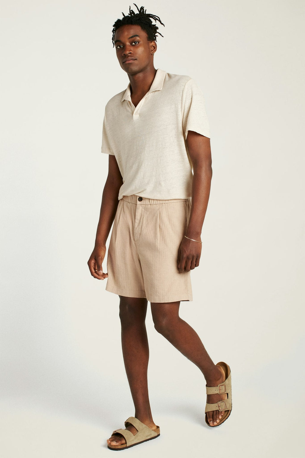 Linen Blend Boardwalk Short