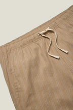 Nomad Short - khaki stripe