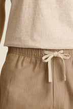 Nomad Short - khaki stripe