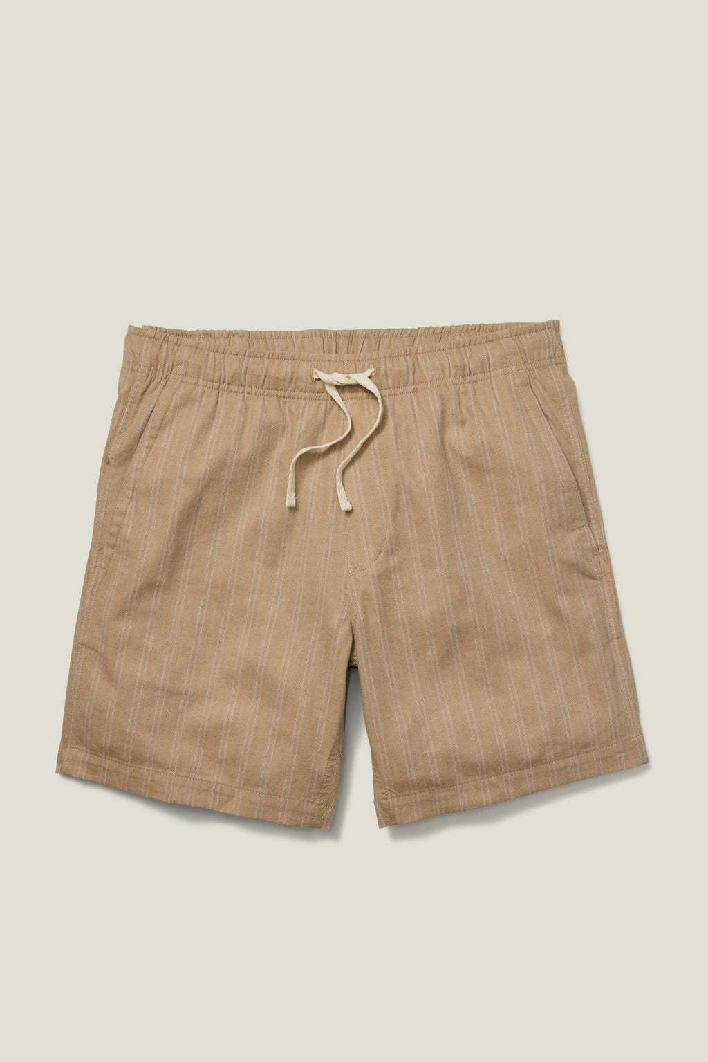 Nomad Short - khaki stripe
