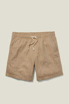Nomad Short - khaki stripe