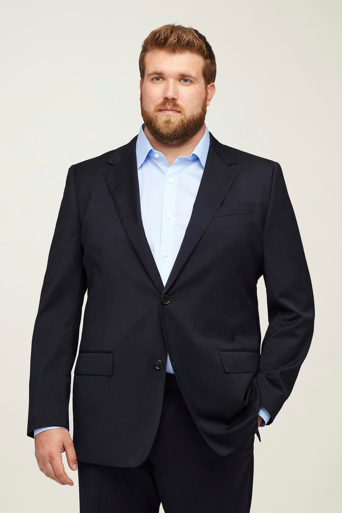 Jetsetter Stretch Wool Suit Jacket Extended Sizes