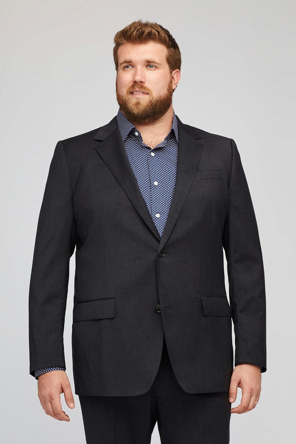Jetsetter Stretch Wool Suit Jacket Extended Sizes