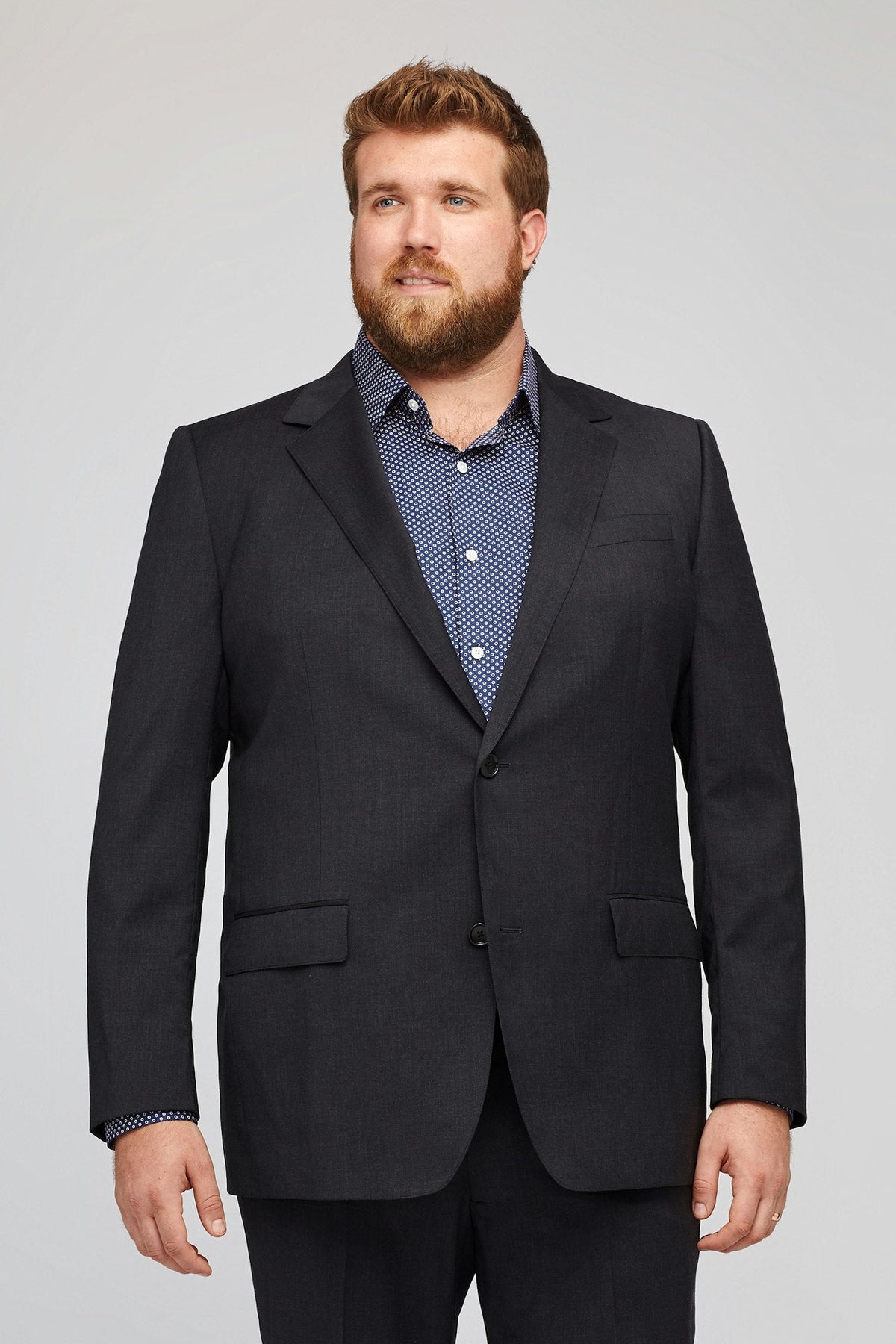 Jetsetter Stretch Wool Suit Jacket Extended Sizes