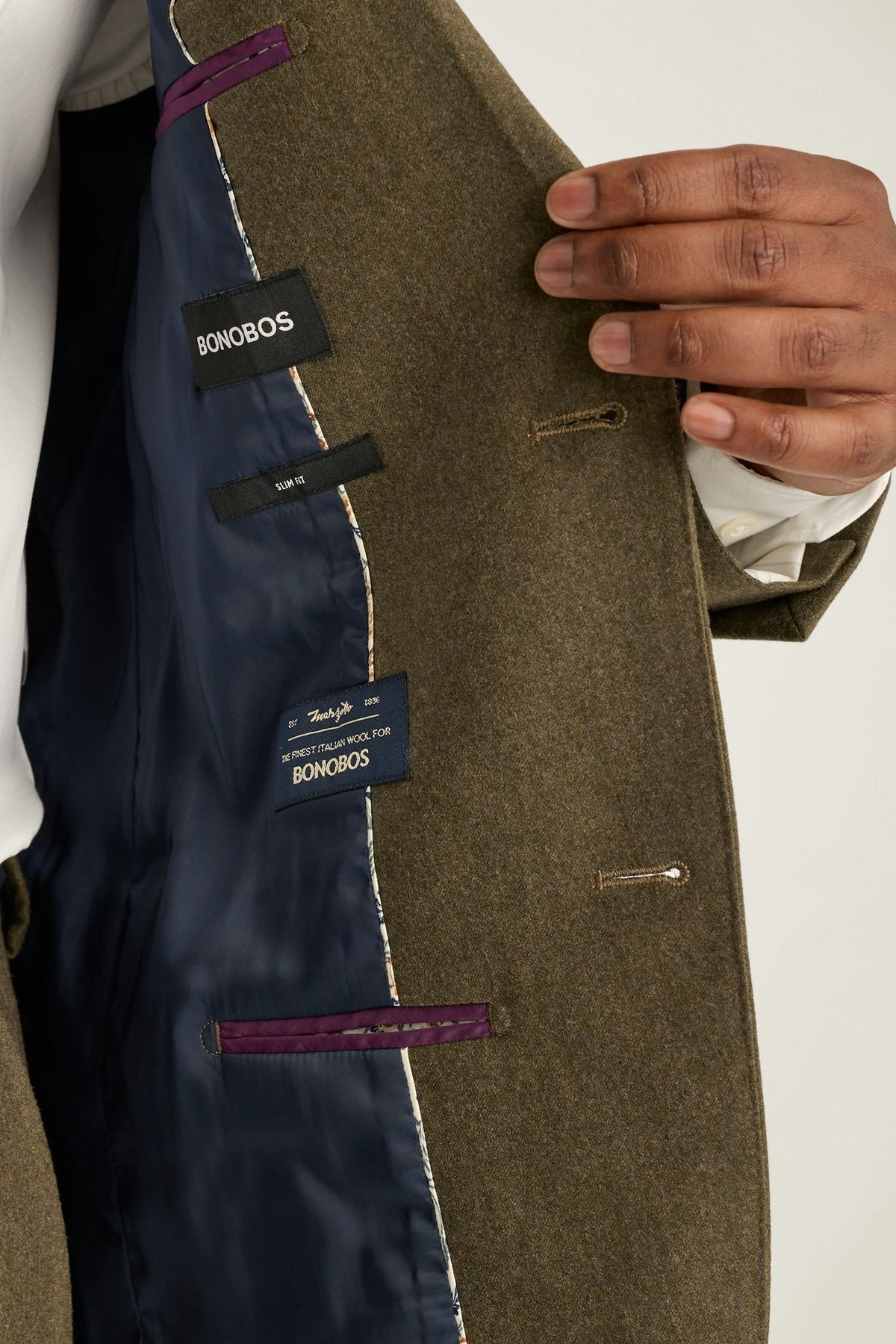 Jetsetter Italian Brushed Wool Blazer