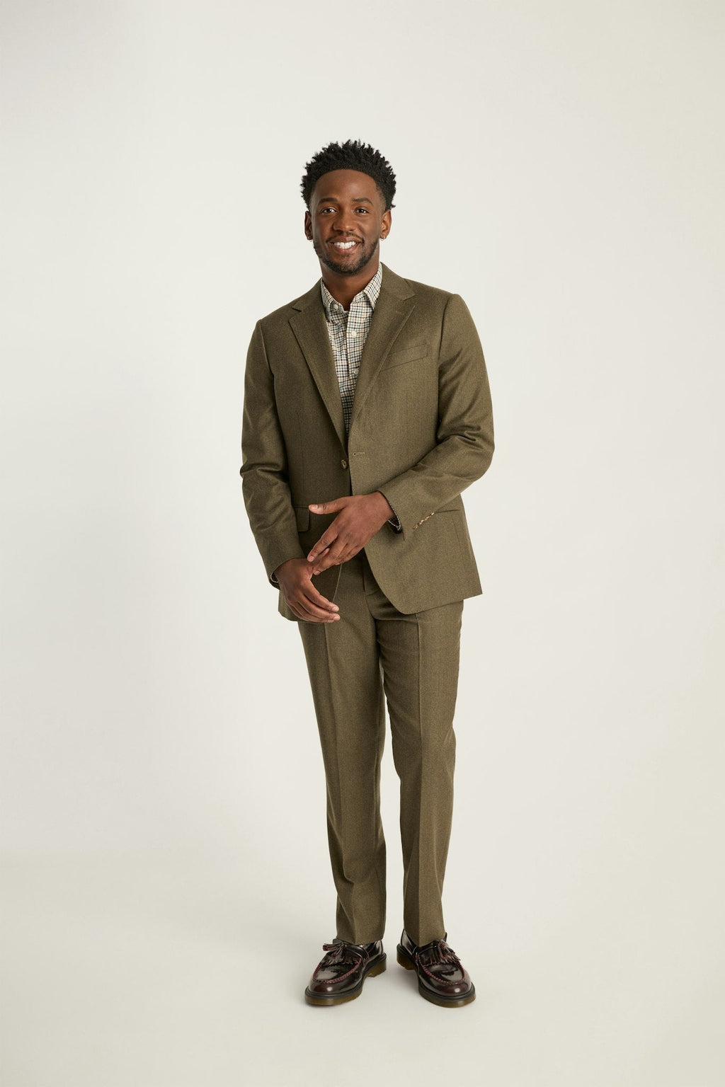 Jetsetter Italian Brushed Wool Blazer