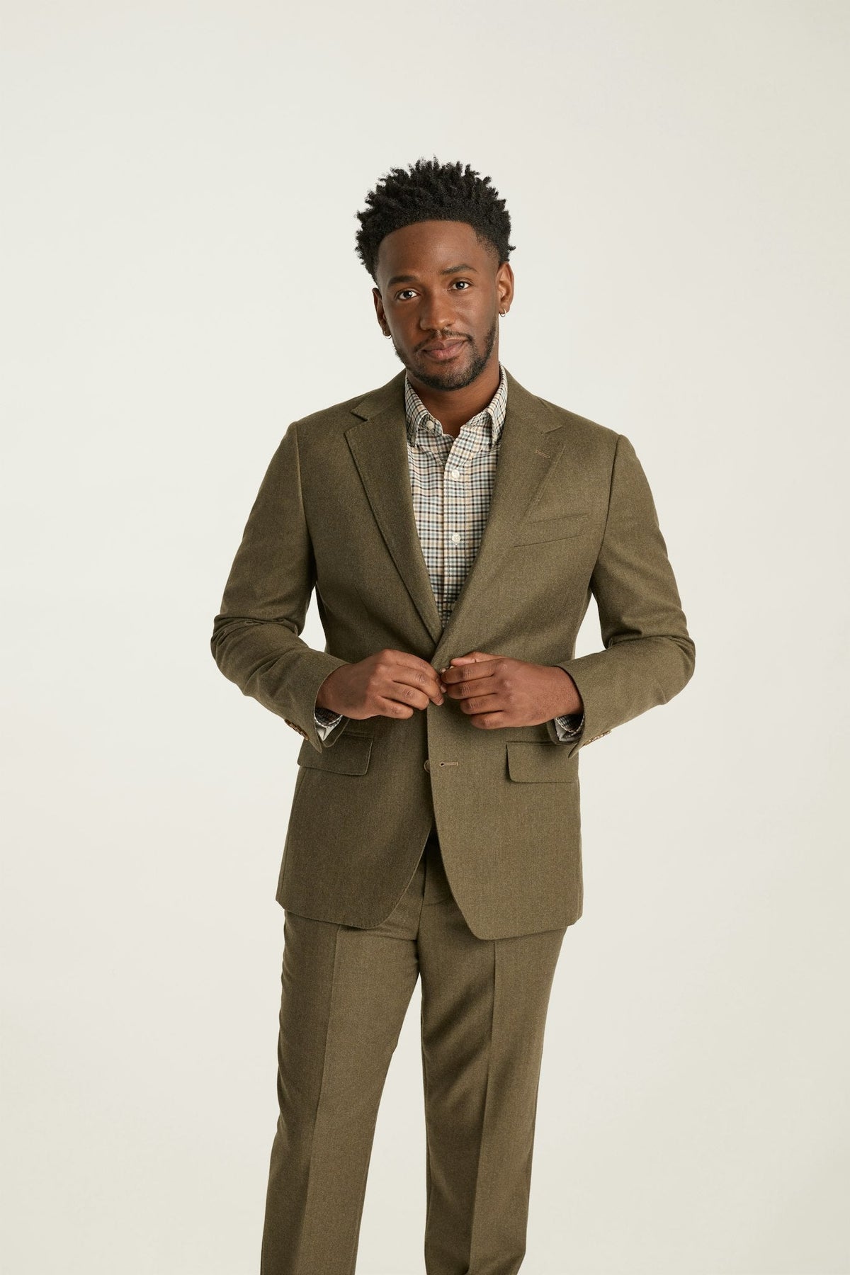 Jetsetter Italian Brushed Wool Blazer