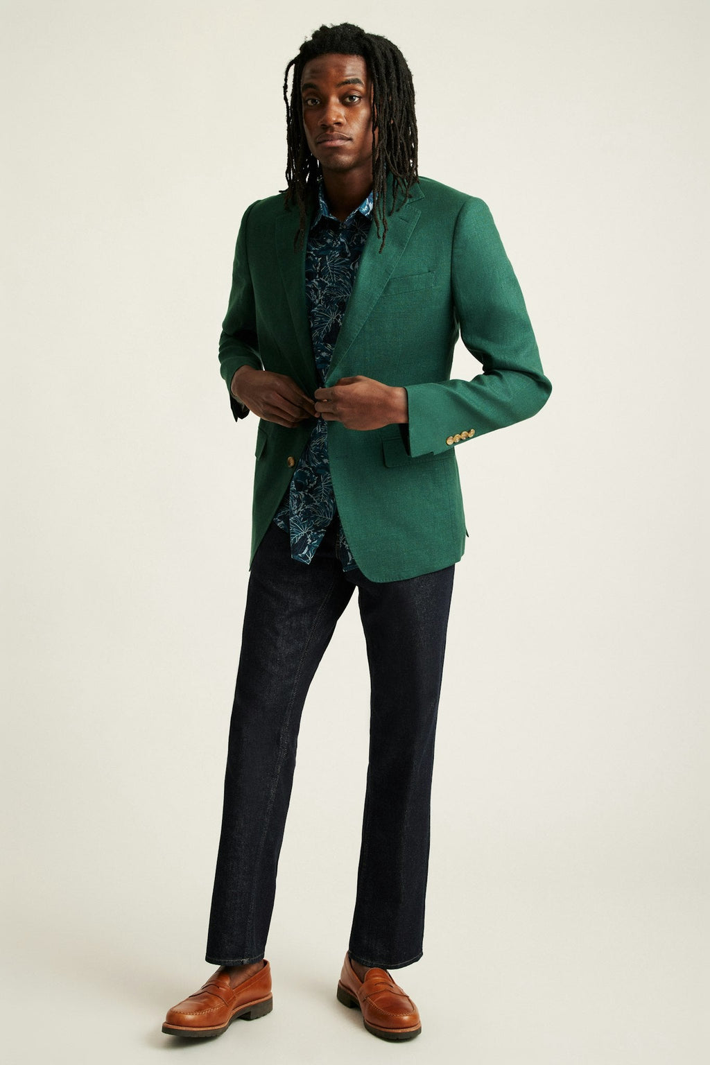 Jetsetter Italian Linen Blazer