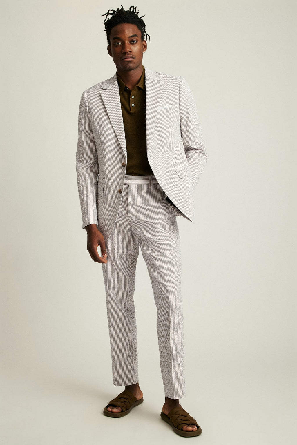 Jetsetter Italian Seersucker Blazer