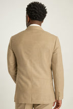 Jetsetter Italian Flannel Double Breasted Blazer