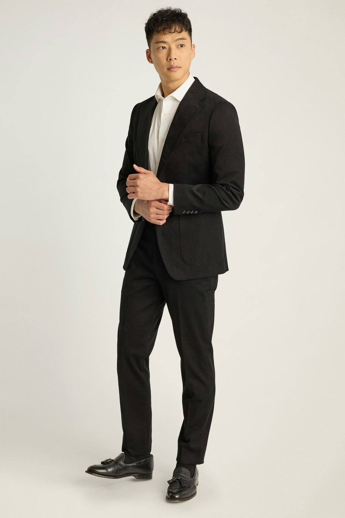 Jetsetter Italian Brushed Cotton Blazer