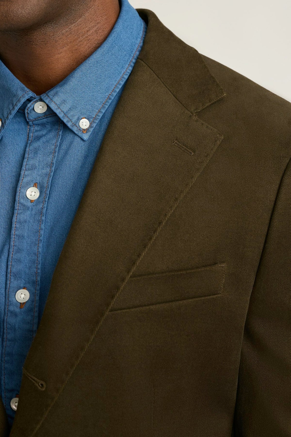 Jetsetter Italian Brushed Cotton Blazer