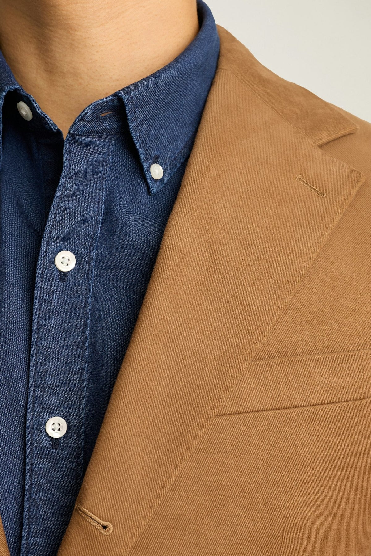 Jetsetter Italian Brushed Cotton Blazer