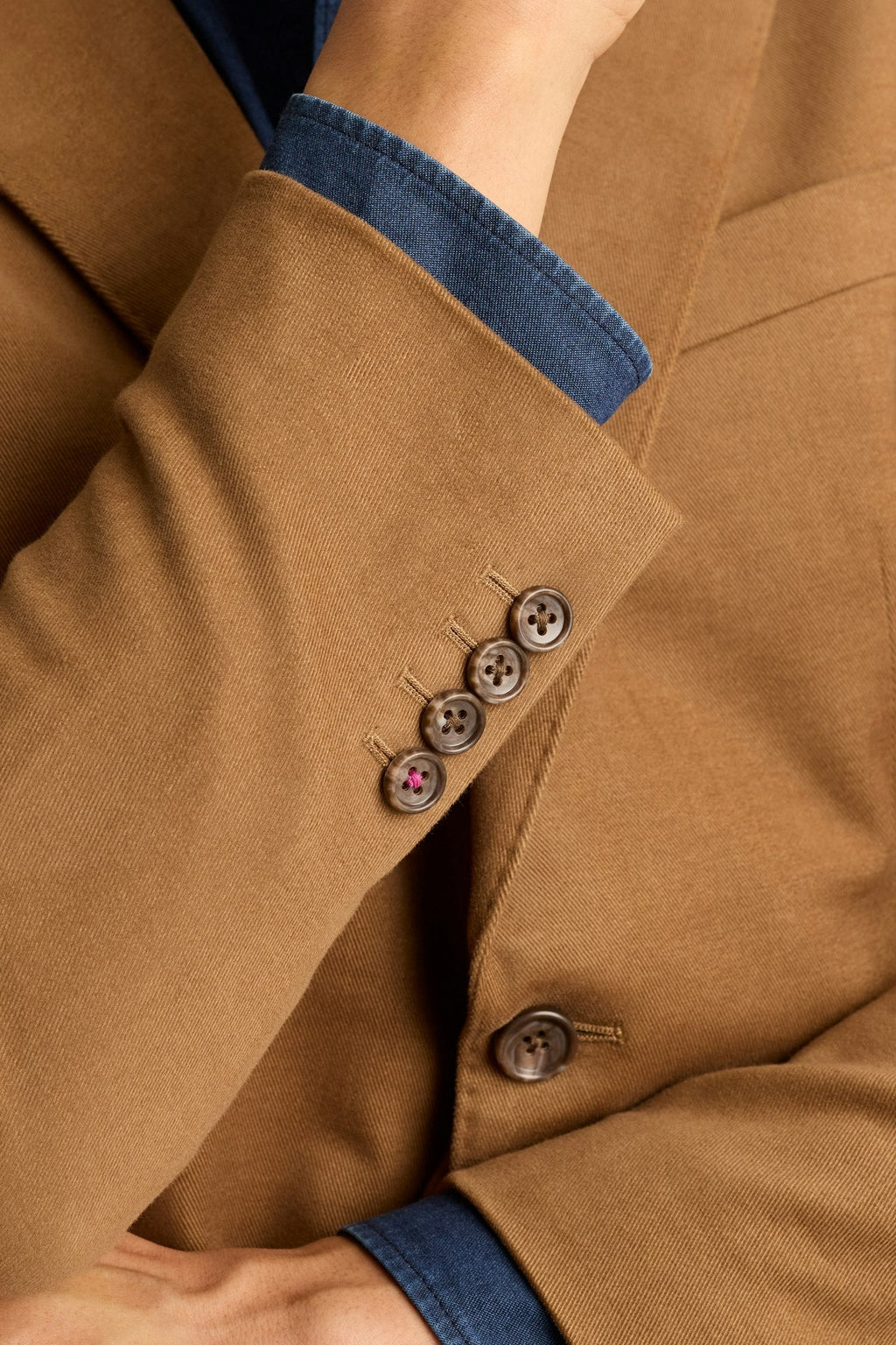 Jetsetter Italian Brushed Cotton Blazer