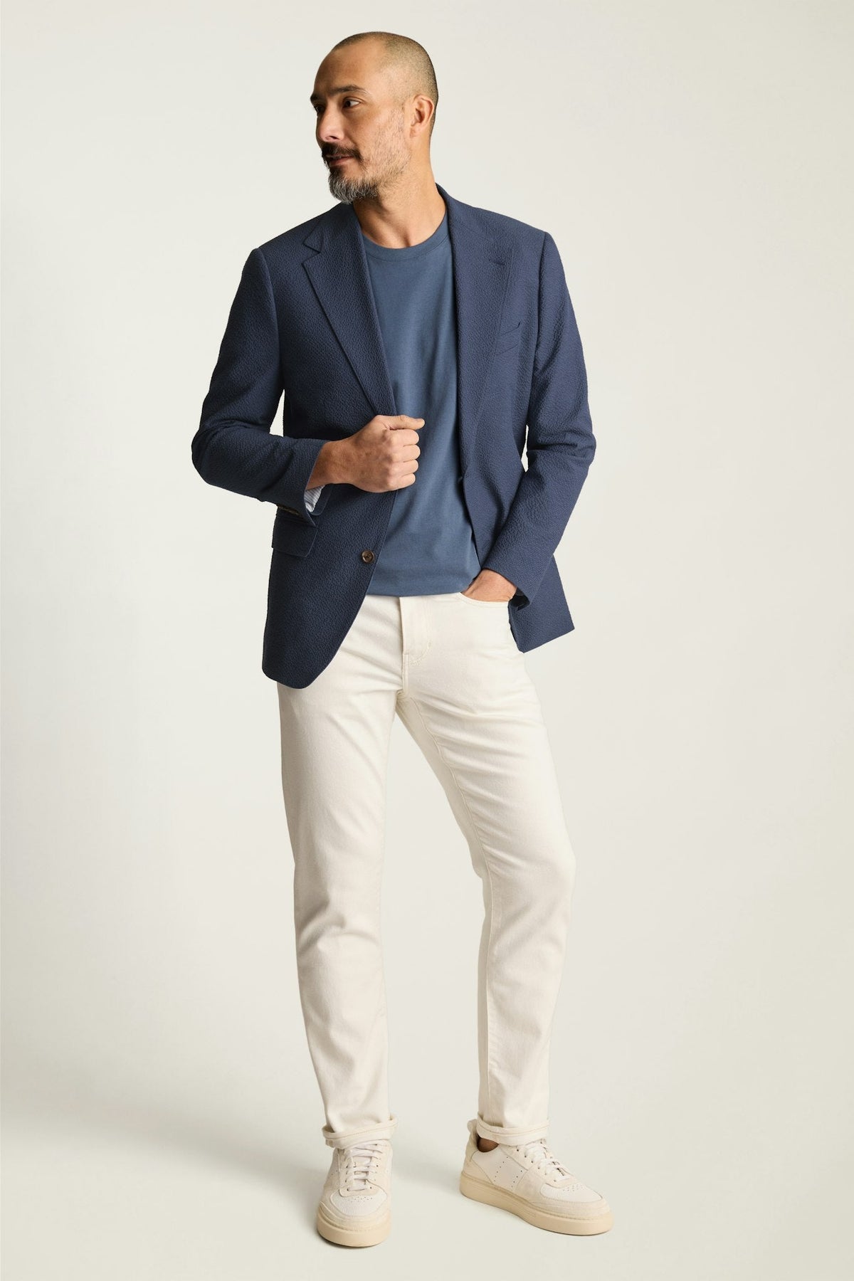 Jetsetter Italian Seersucker Blazer