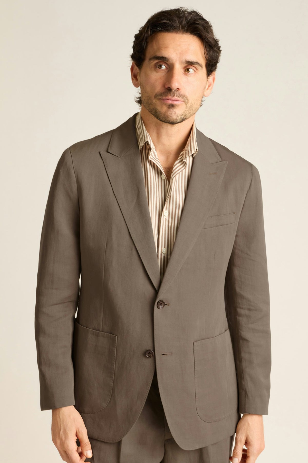 Cooper Italian Linen Tencel Blazer
