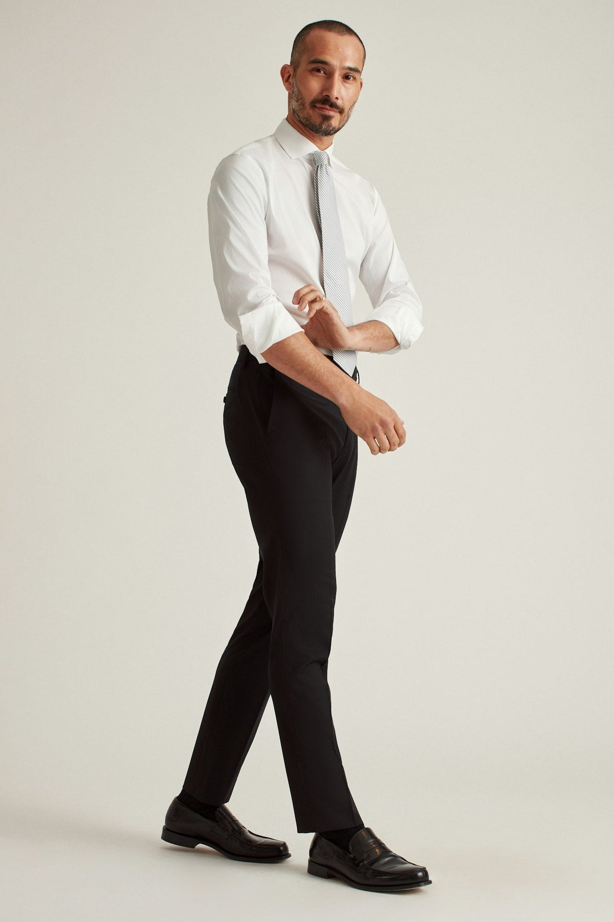 Jetsetter Unhemmed Wool Dress Pant