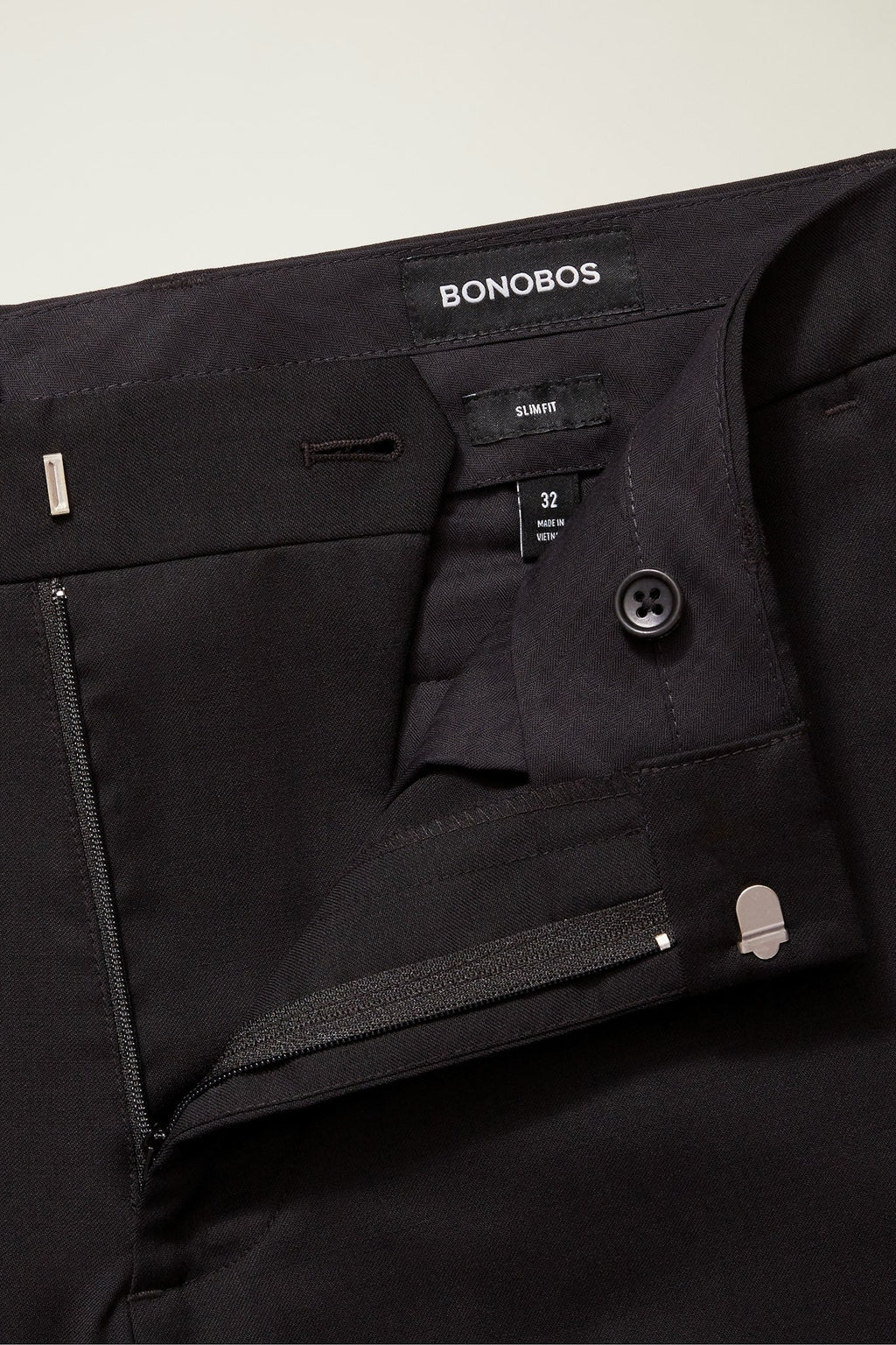 Jetsetter Unhemmed Wool Dress Pant