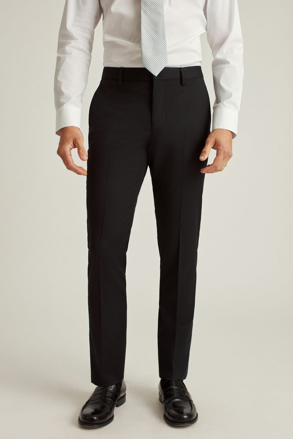 Jetsetter Unhemmed Wool Dress Pant
