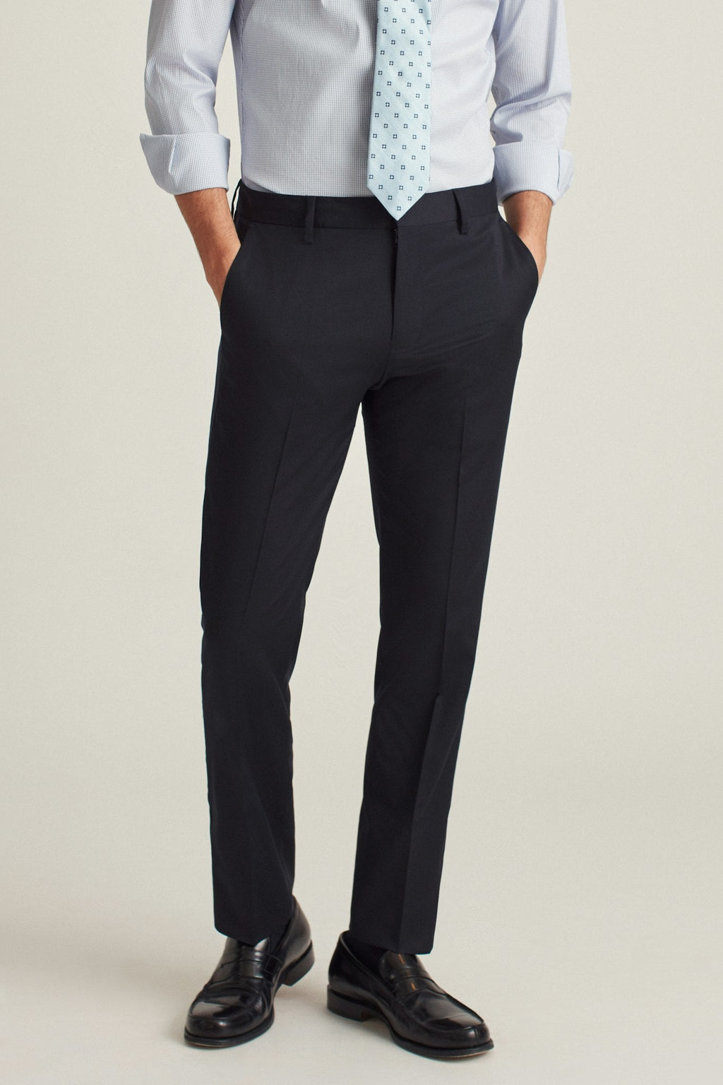 Jetsetter Unhemmed Wool Dress Pant