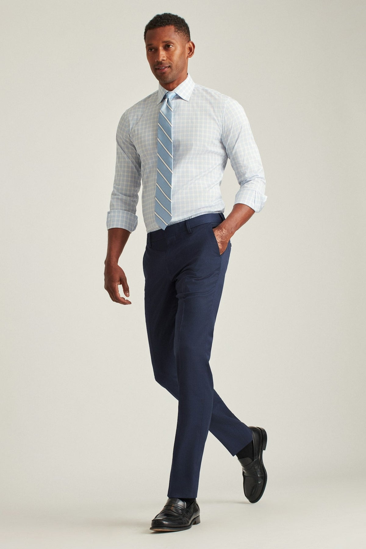 Jetsetter Unhemmed Wool Dress Pant