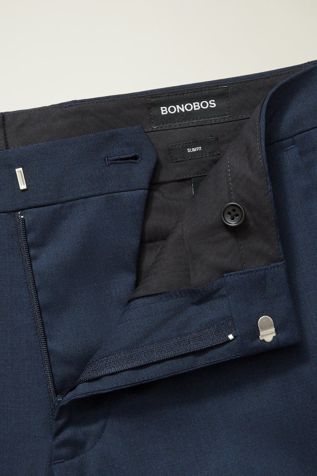 Jetsetter Unhemmed Wool Dress Pant